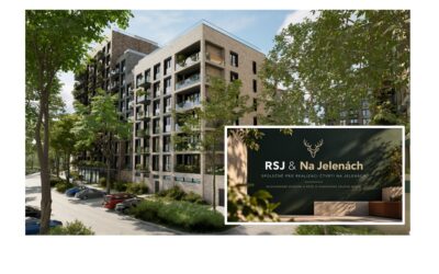 Investiční skupina RSJ a společnost Na Jelenách spojily síly. Na jihu Prahy připravují novou nájemní čtvrť